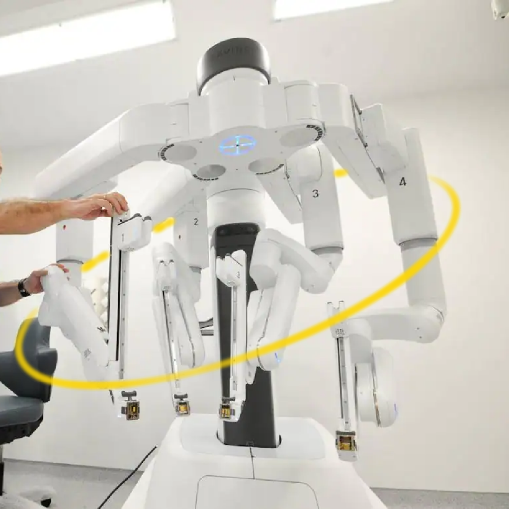 Imagen de cabecera sobre cirugía robótica Da Vinci en urología