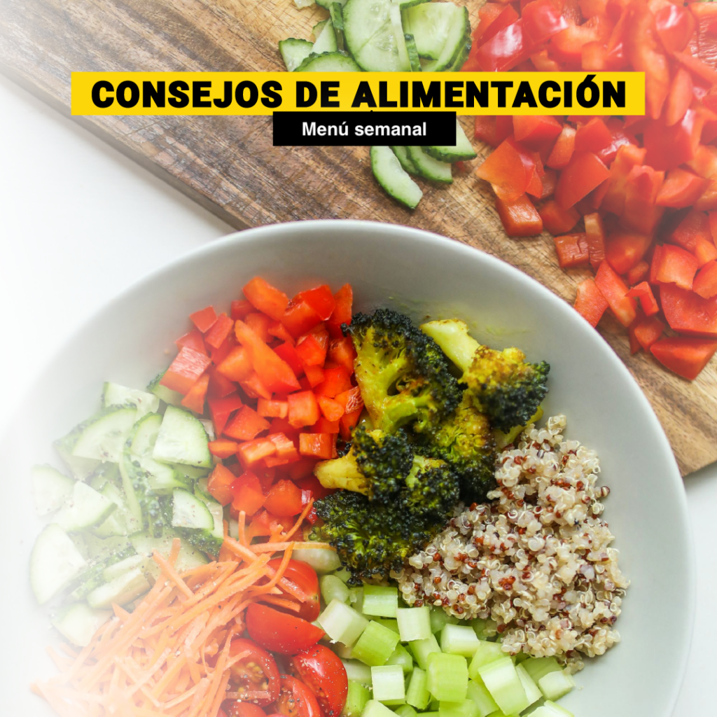 Imagen de cabecera sobre alimentación en vacaciones y salud