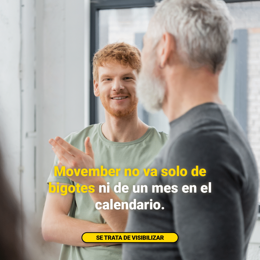 Imagen de cabecera del artículo sobre Movember y salud masculina